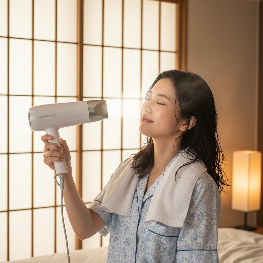 暑い日のお風呂上がり。「扇風機の風」が肌を砂漠に変えているかもしれません。