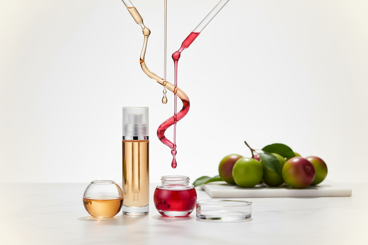 梅エキスとアスタキサンチン液体