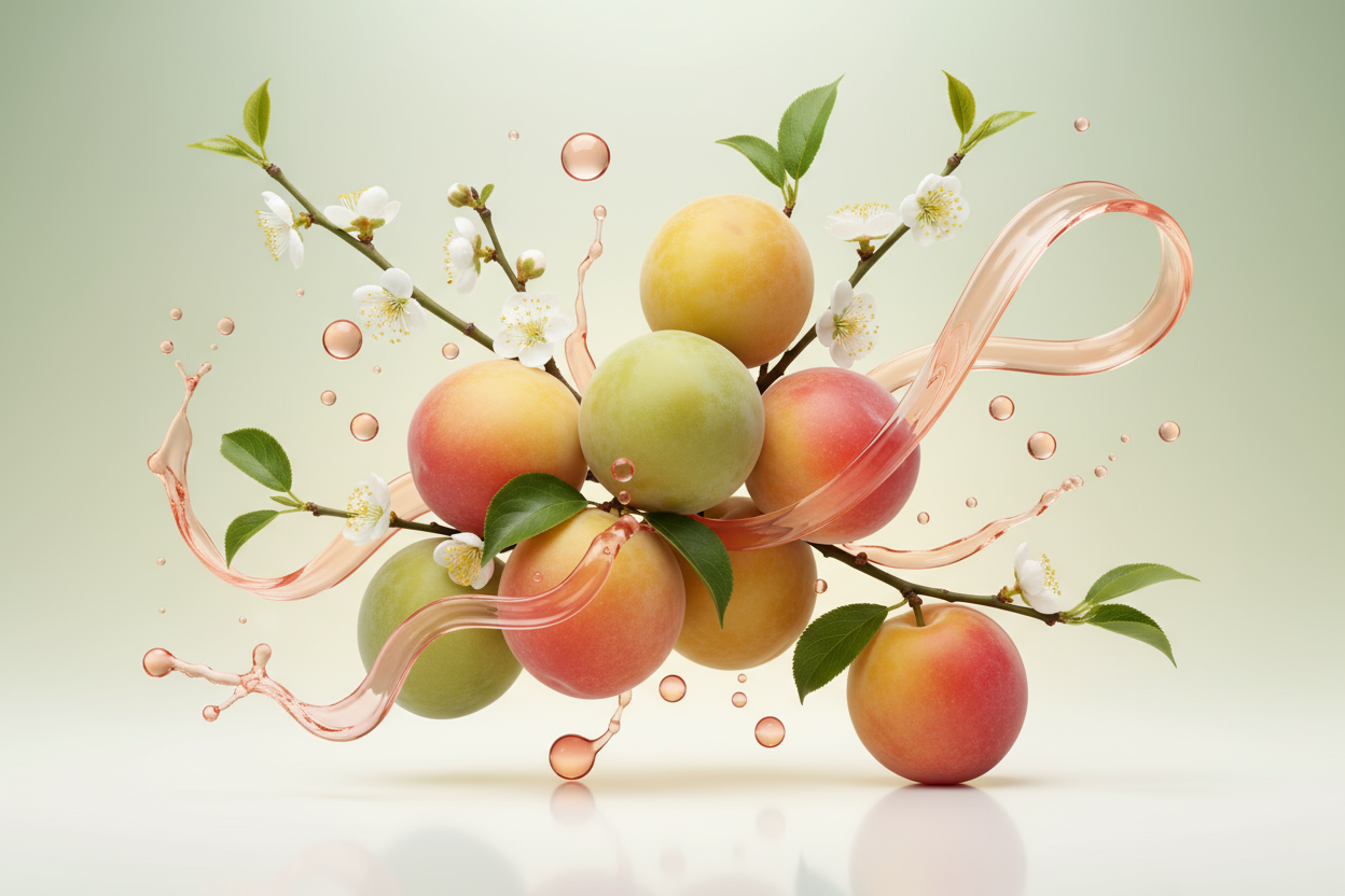 梅&アスタキサンチン成分イメージ