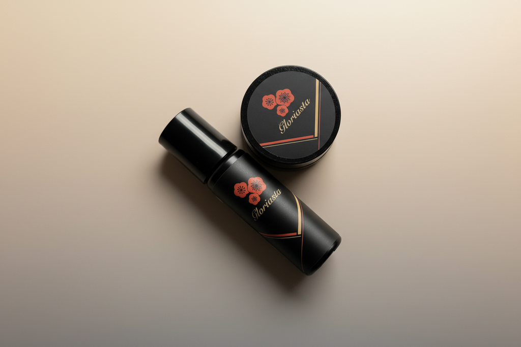 Gloriasta ミニサイズ 化粧水とクリーム アスタキサンチン ウメ果実エキス配合 旅行用